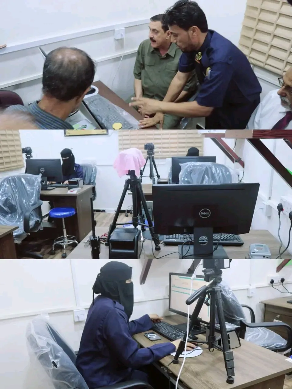 اللواء الشعيبي يدشن نظام الحاسوب الآلي والبصمات العشرية الإلكترونية بإدارة الأدلة الجنائية بعدن