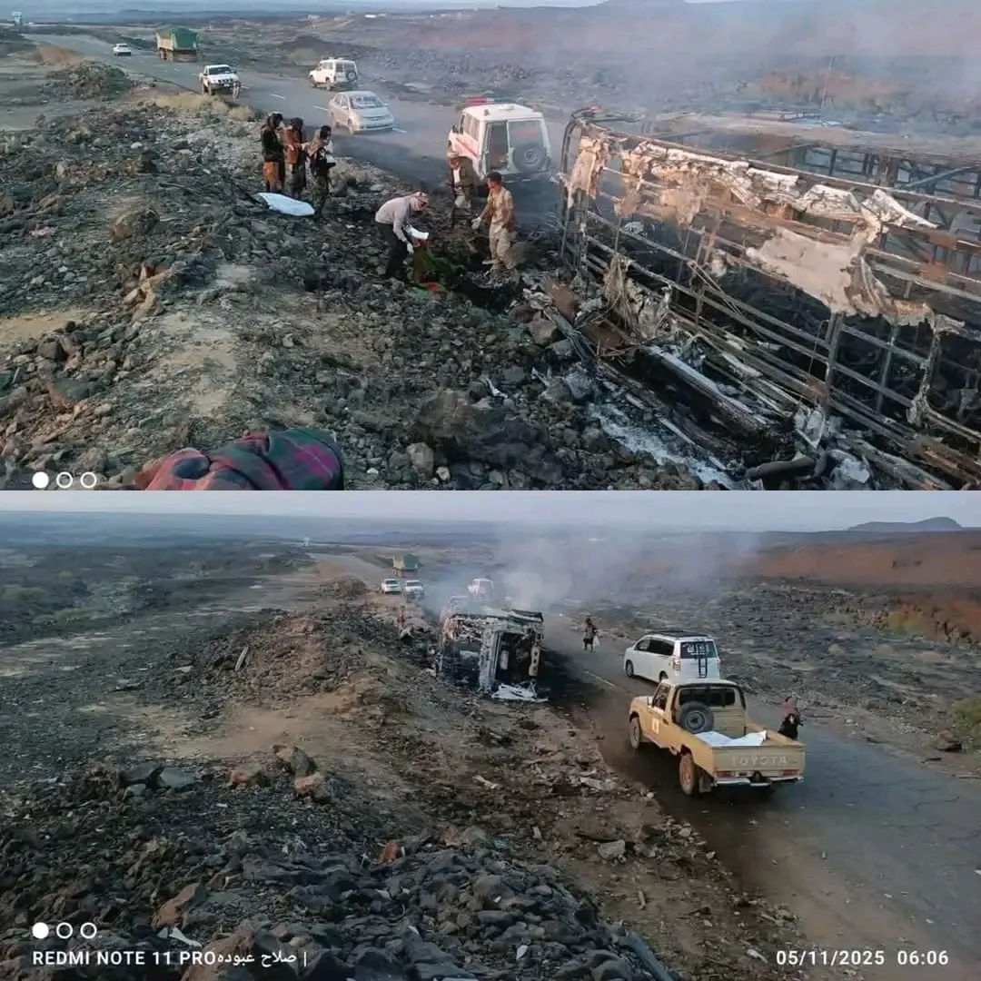 مأساة على طريق العرقوب: النيران تلتهم حافلتين وتحوّل الرحلة إلى فاجعة (اسماء)