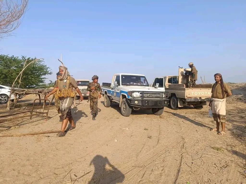 أمن أبين يستعيد سيارة تابعة لمشروع سد حسان بعد ساعات من اختطافها