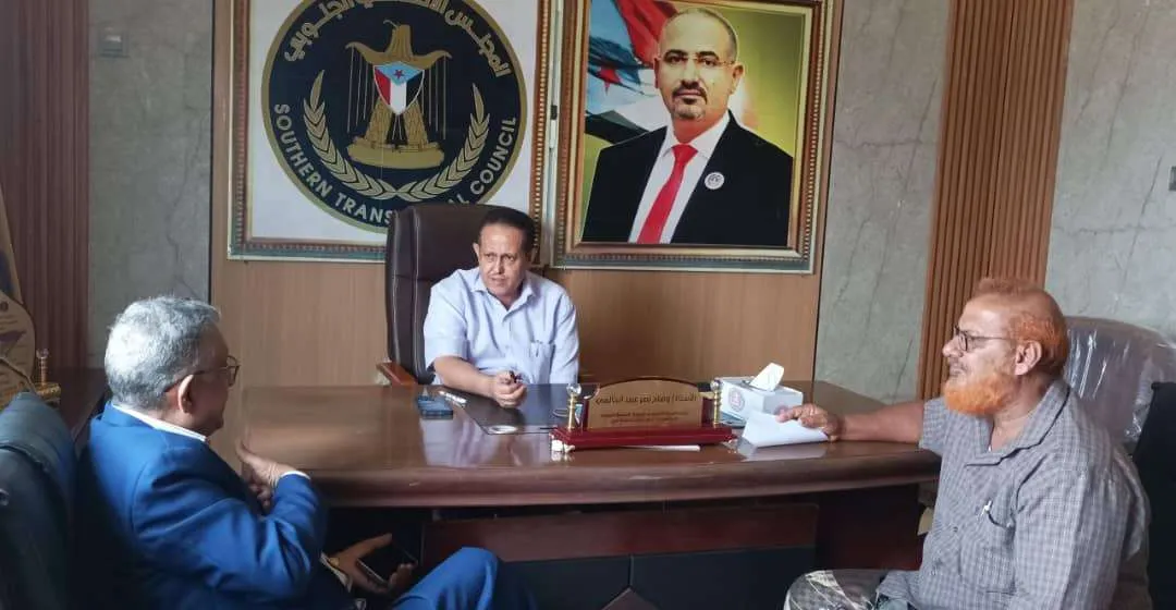 رئيس تنفيذية انتقالي لحج يطلع على جهود مكتب الزراعة والري بالمحافظة