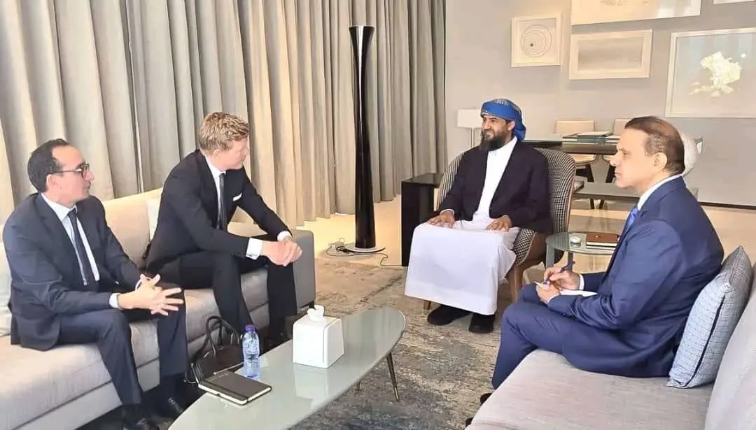 المحرّمي يلتقي المبعوث الأممي هانس غروندبرغ