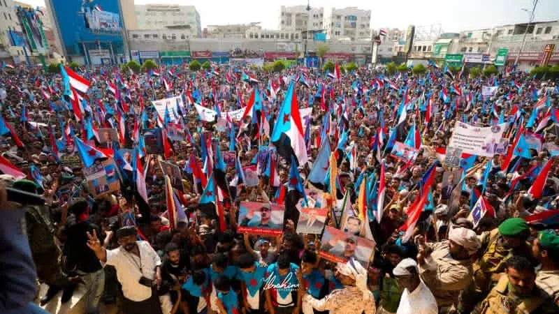 عدن والمكلا والغيضة تشهد فعاليات جماهيرية ضمن \