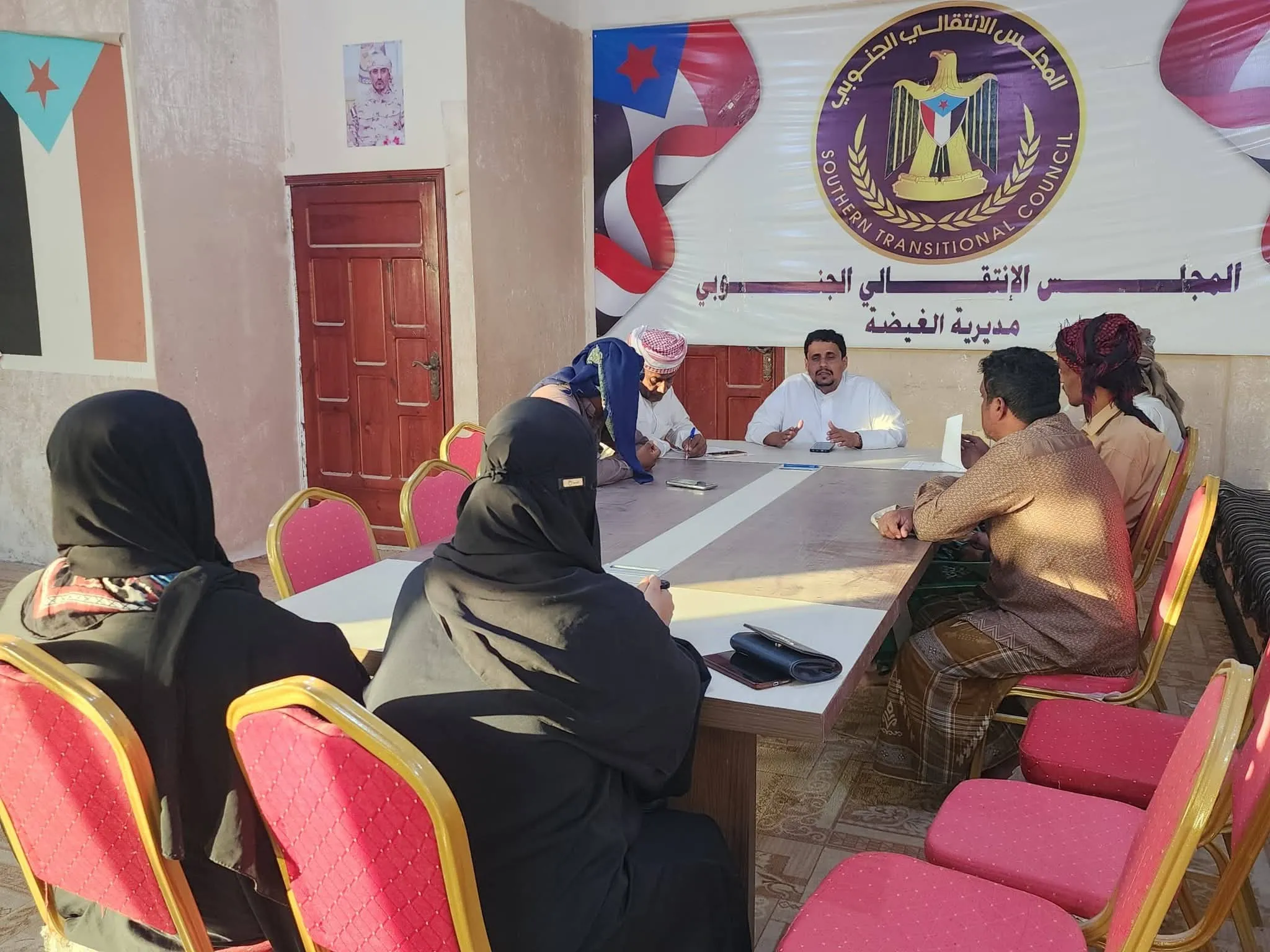 تنفيذية انتقالي الغيضة تعقد اجتماعها الدوري وتناقش مستجدات الأوضاع