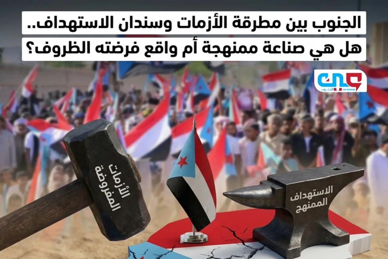 الجنوب بين مطرقة الأزمات وسندان الاستهداف.. هل هي صناعة ممنهجة أم واقع فرضته الظروف؟