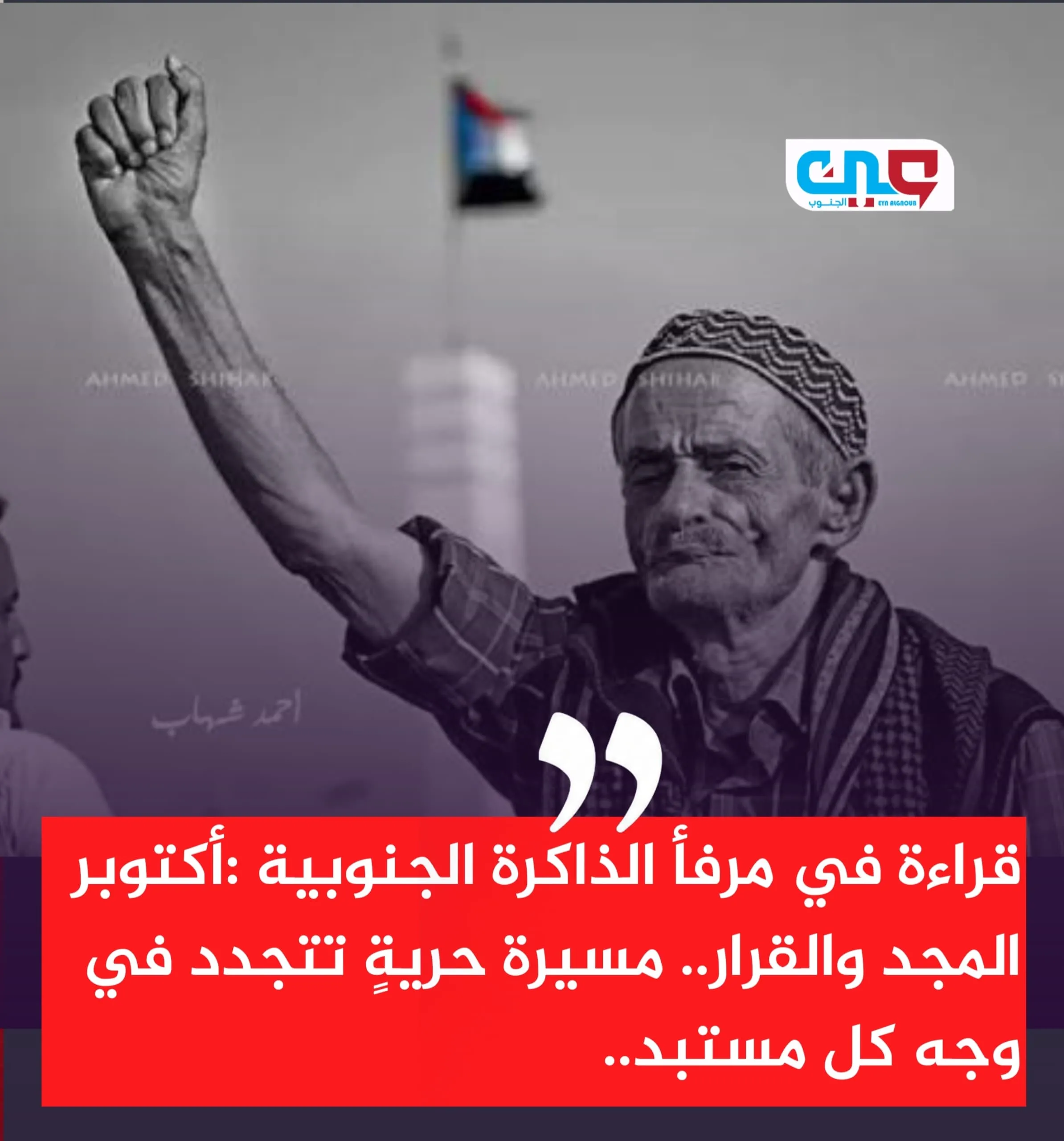 قراءة في مرفأ الذاكرة الجنوبية :​أكتوبر المجد والقرار.. مسيرة حريةٍ تتجدد في وجه كل مستبد..