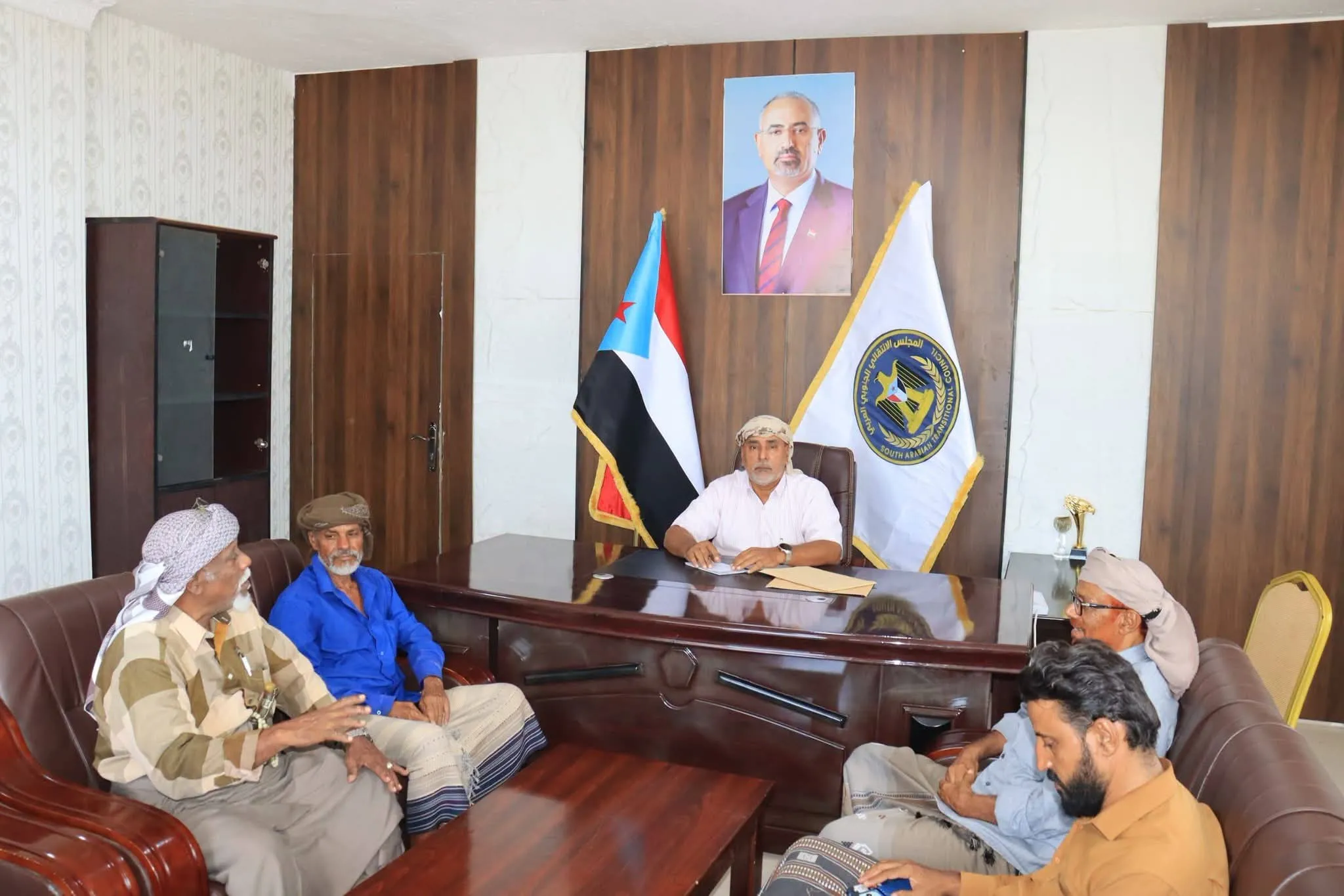 اليهري يلتقي رئيس اتحاد قبائل الجنوب العربي بساحل حضرموت لبحث الإسهام في مليونية التعبئة الشعبية