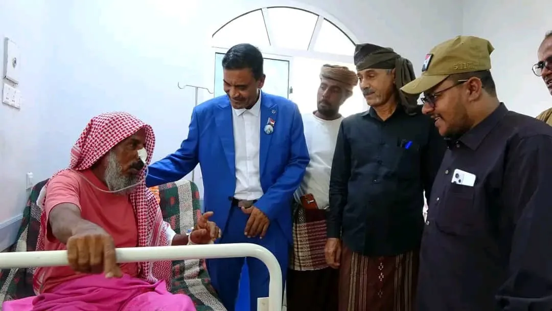 التميمي يزور عددًا من المناضلين بمدينة سيئون للاطمئنان على أحوالهم الصحية