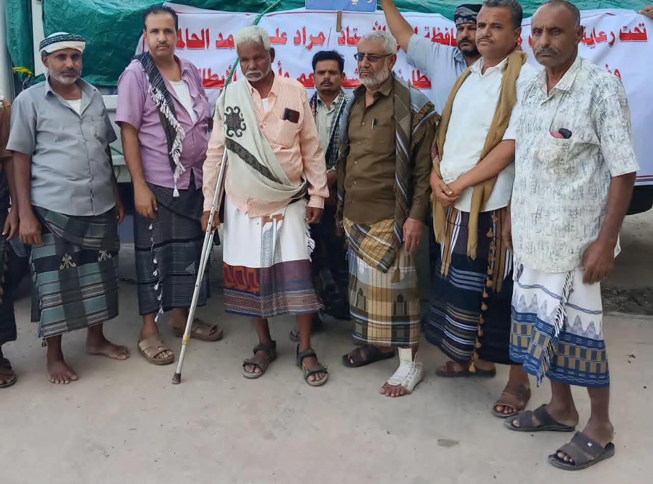 انتقالي الملاح والسلطة المحلية يسيران قافلة إغاثية لأبطال القوات المسلحة الجنوبية في جبهات كرش