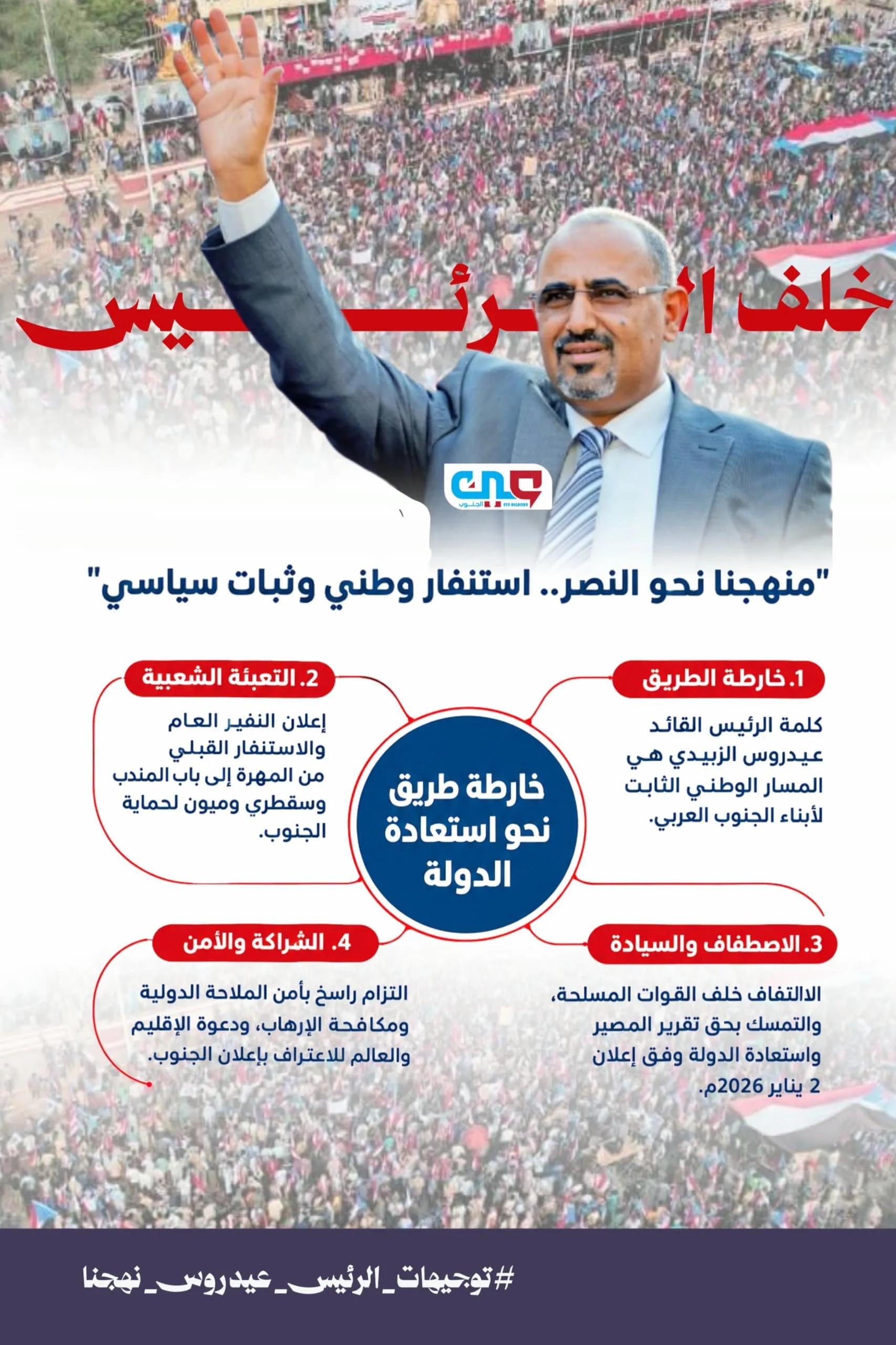 منهجنا نحو النصر استنفار وطني وثبات سياسي