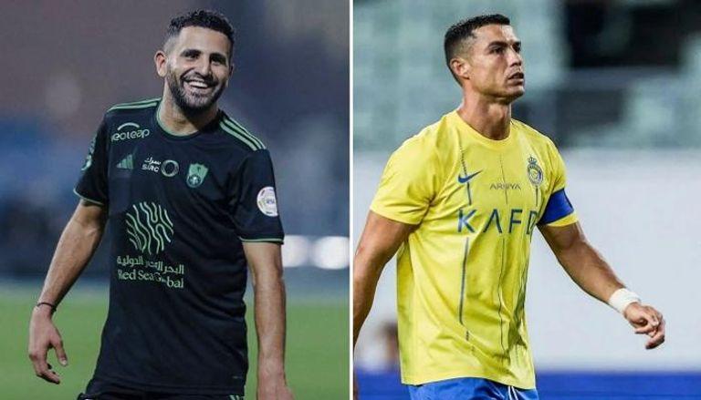 رونالدو Vs محرز.. تحد ثالث يُشعل كلاسيكو النصر والأهلي