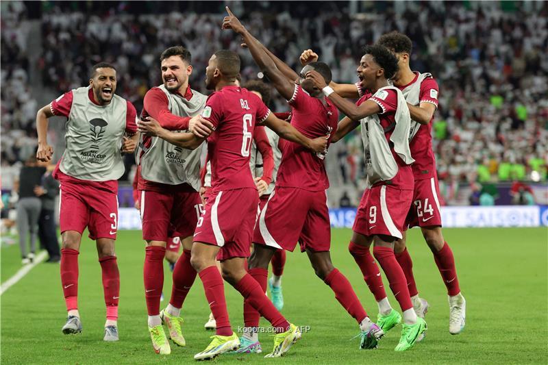 قطر تطيح بإيران وتضرب موعدا مع الأردن في نهائي كأس آسيا