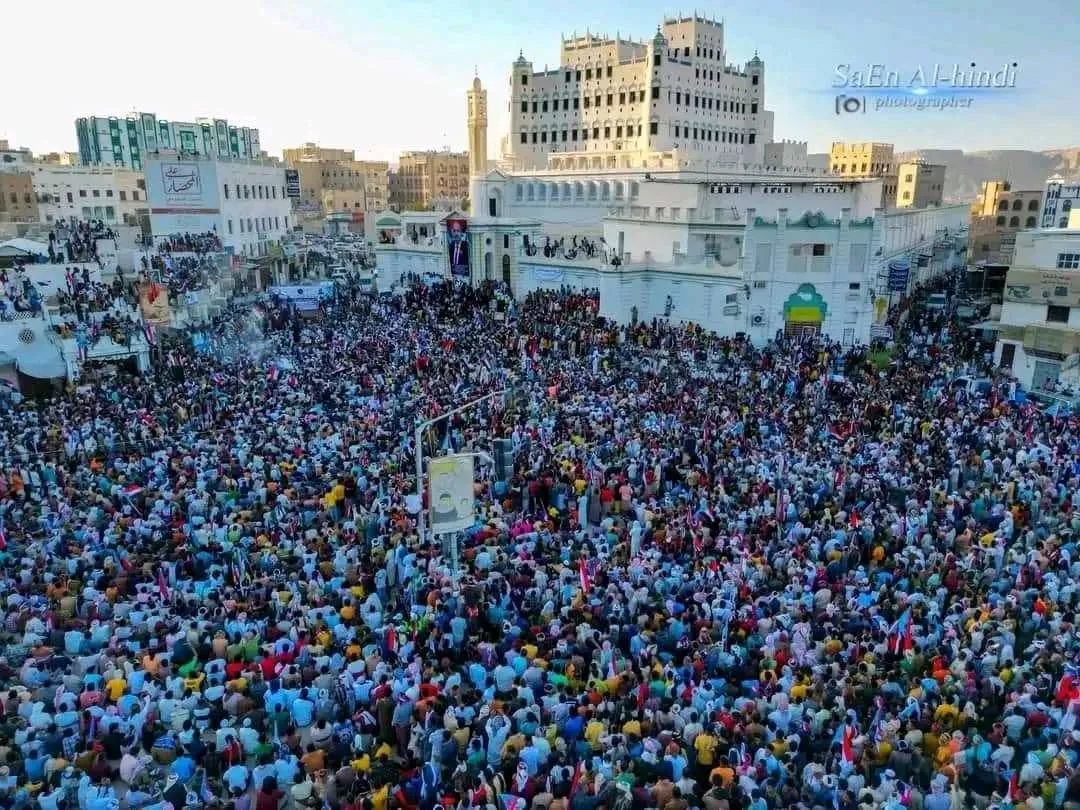 مليونية الهوية الجنوبية في سيئون: تأكيد شعبي لإرادة التحرير والاستقلال في الذكرى الـ61 لثورة 14 أكتوبر