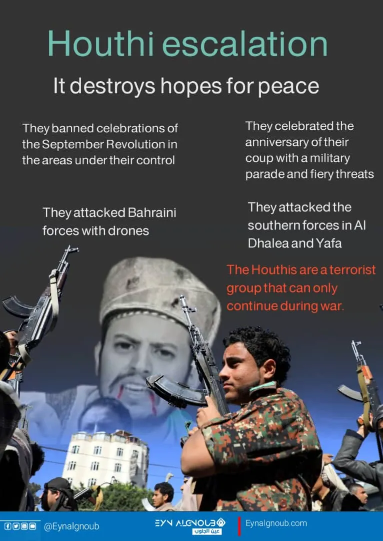 Houthi escaltion it destroys hopes for peace