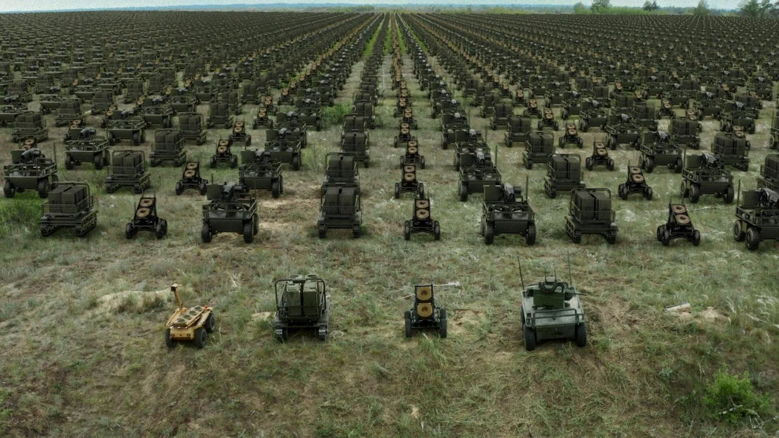 Ukraine's Robotic Warfare