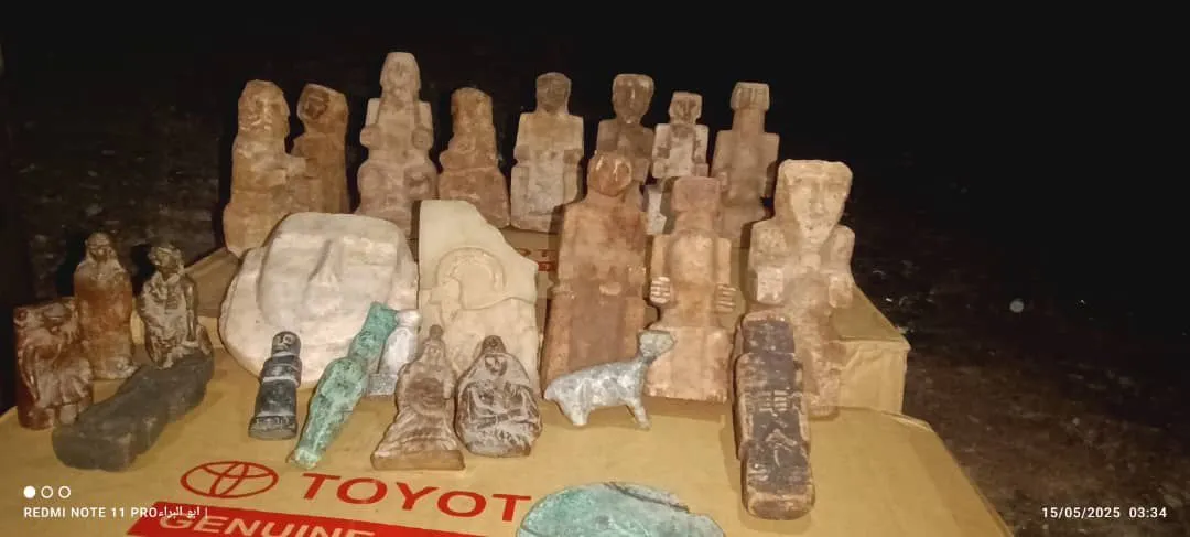 قوات العمالقة الجنوبية تحبط عملية تهريب آثار في باب المندب