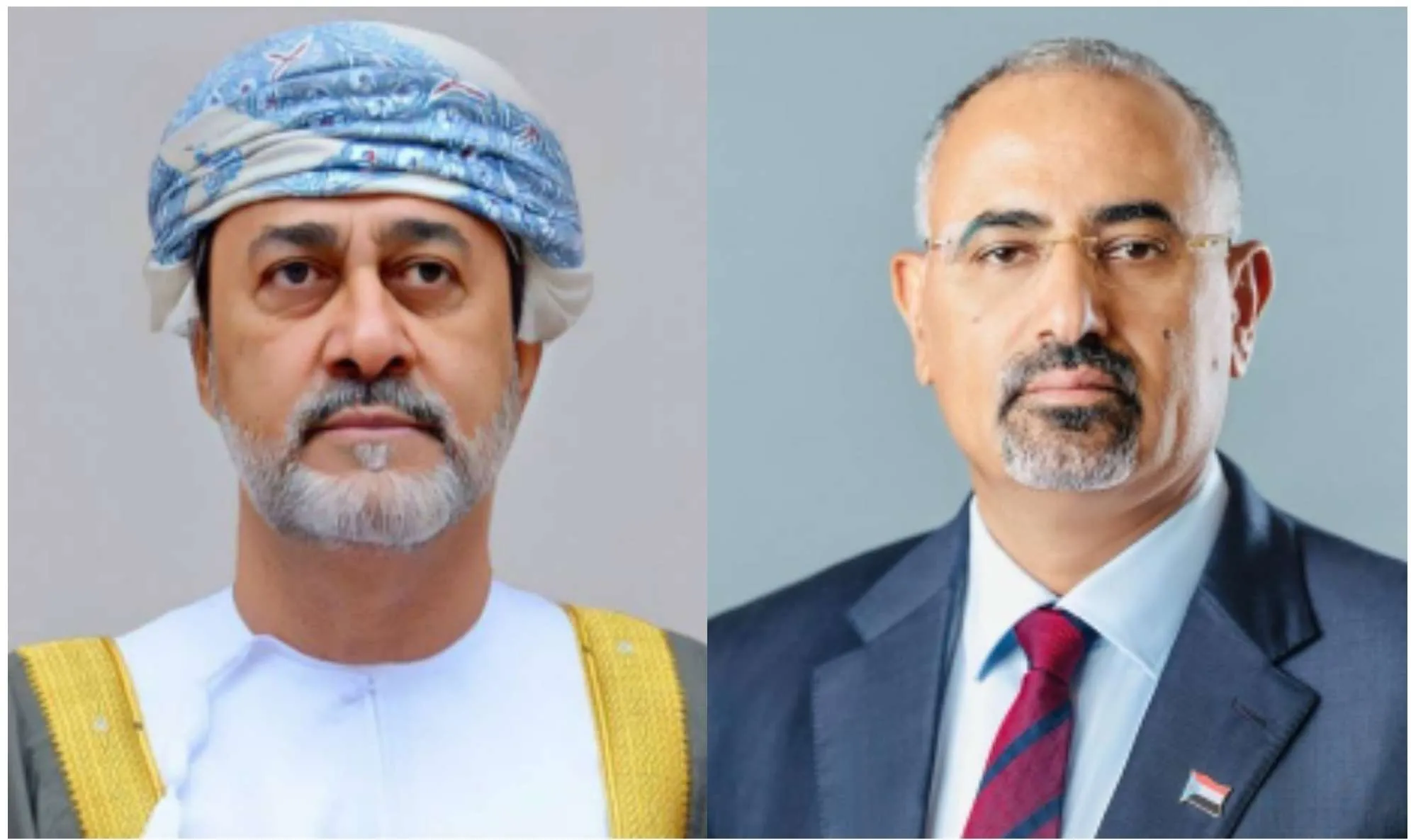 الرئيس الزُبيدي يعزي السلطان هيثم بن طارق في وفاة السيدة خالصة بنت نصر البوسعيدي