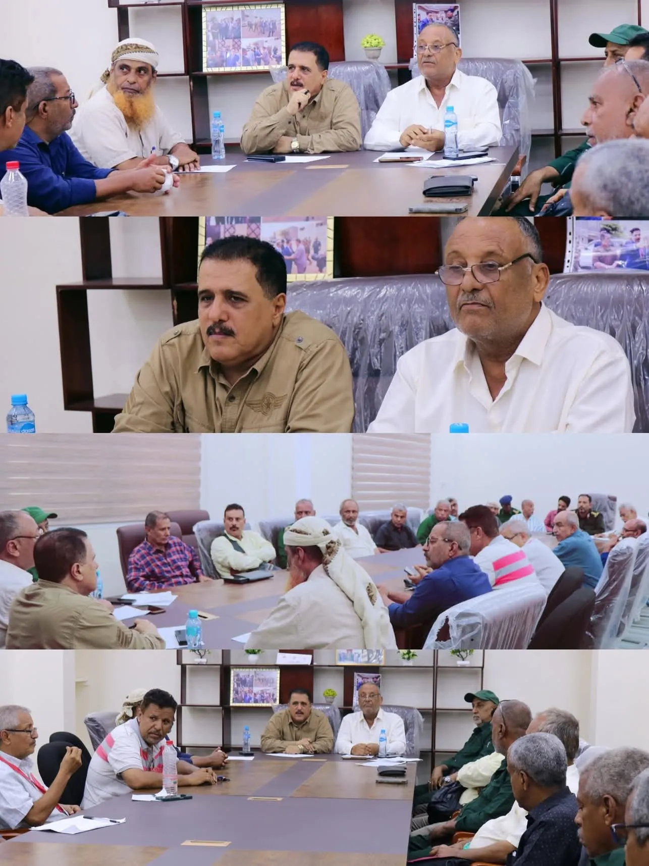 العميد جبر يترأس اجتماعًا أمنيًا موسعًا لمدراء أقسام البحث الجنائي لضمان أمن عيد الأضحى في العاصمة عدن.