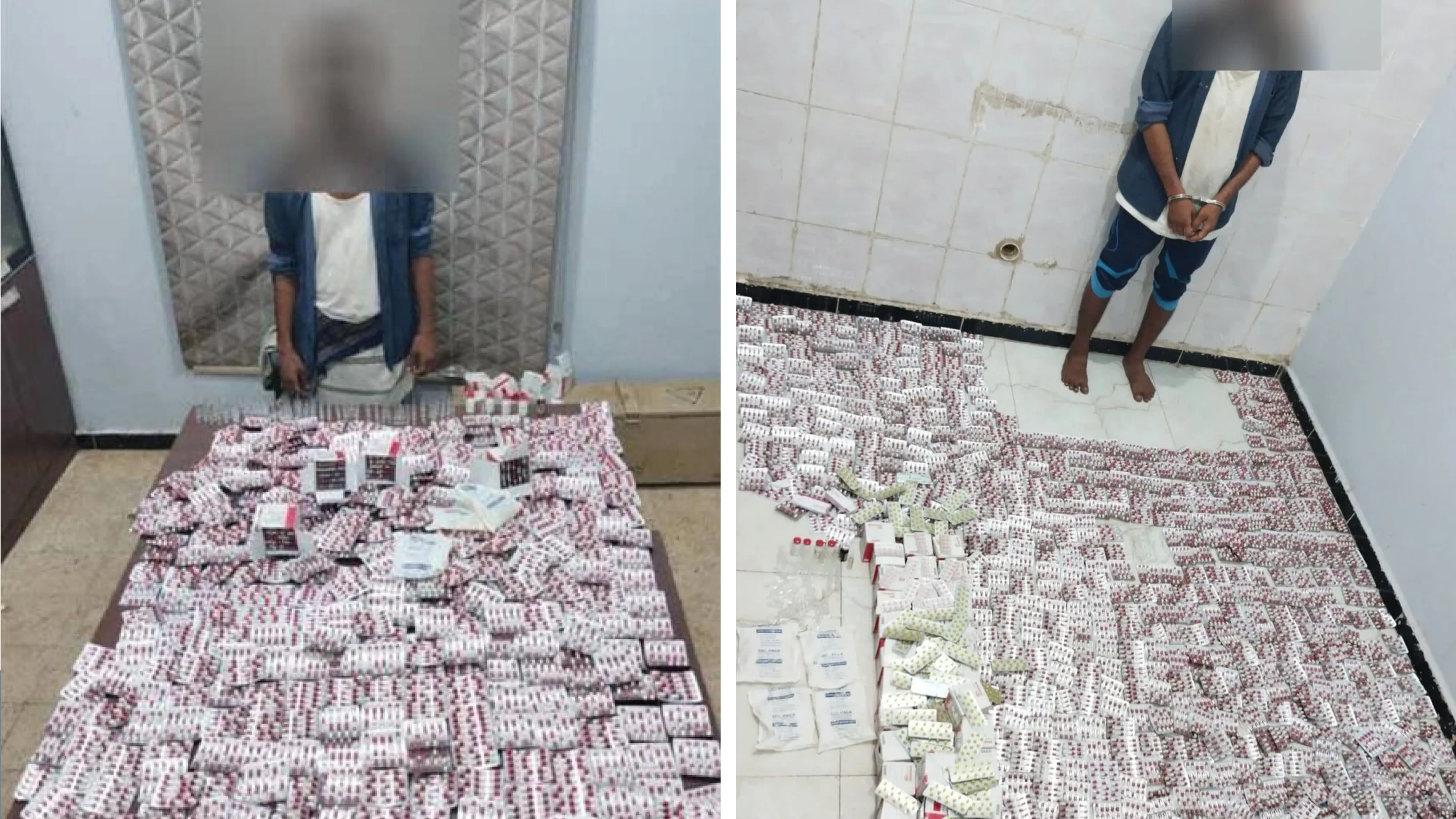 seizing narcotics valued at approximately 120 million Yemeni riyals