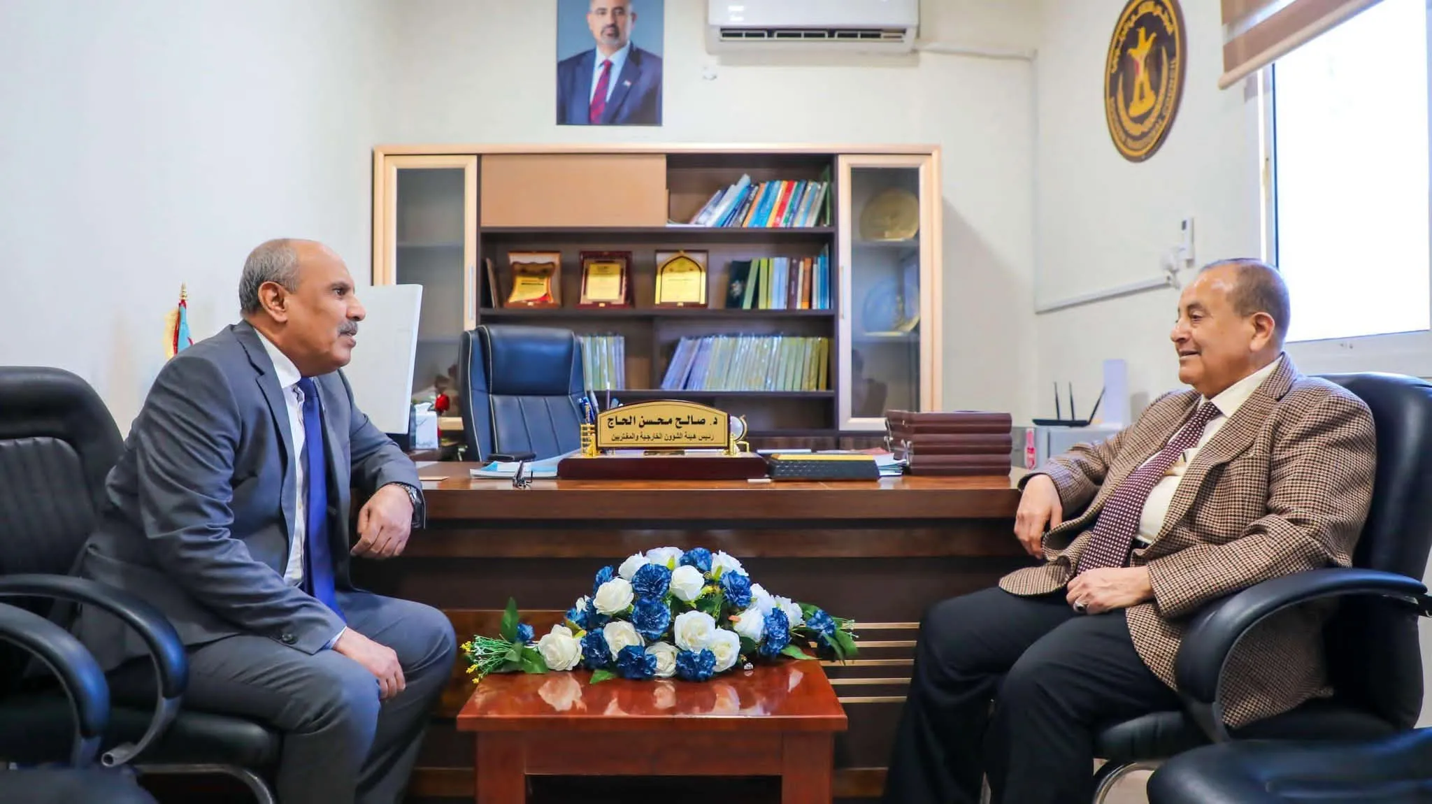 الكثيري يتفقد مستوى الانضباط الوظيفي في هيئات المجلس بعد إجازة عيد الأضحى