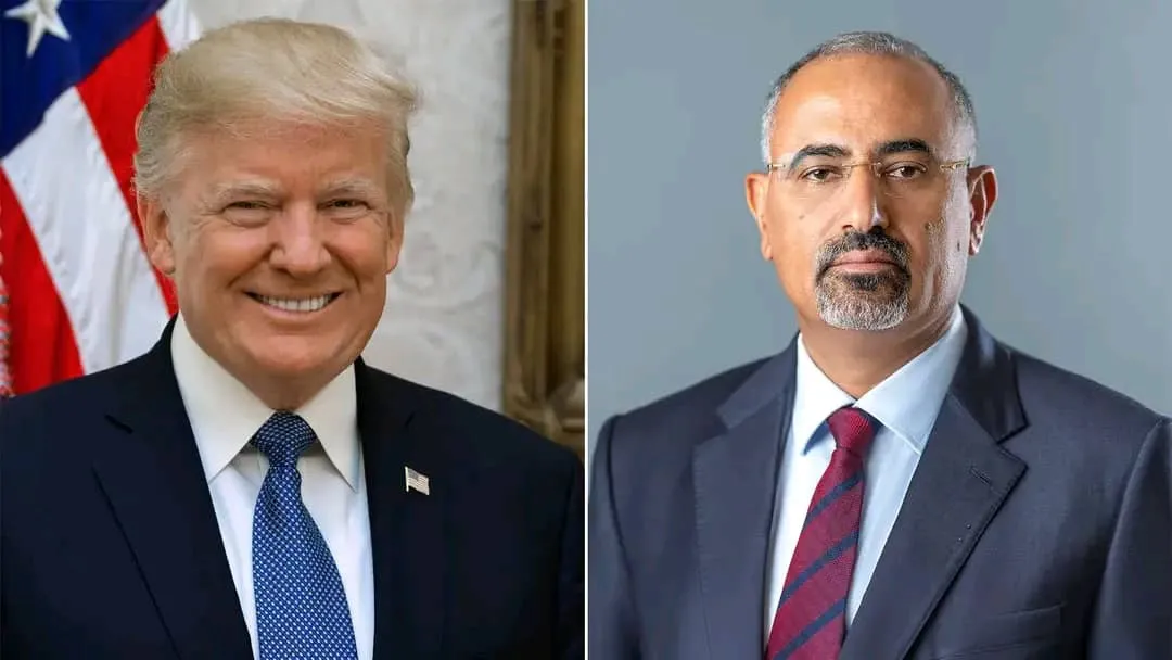 الرئيس الزُبيدي يهنئ الرئيس ترامب بمناسبة ذكرى استقلال الولايات المتحدة.