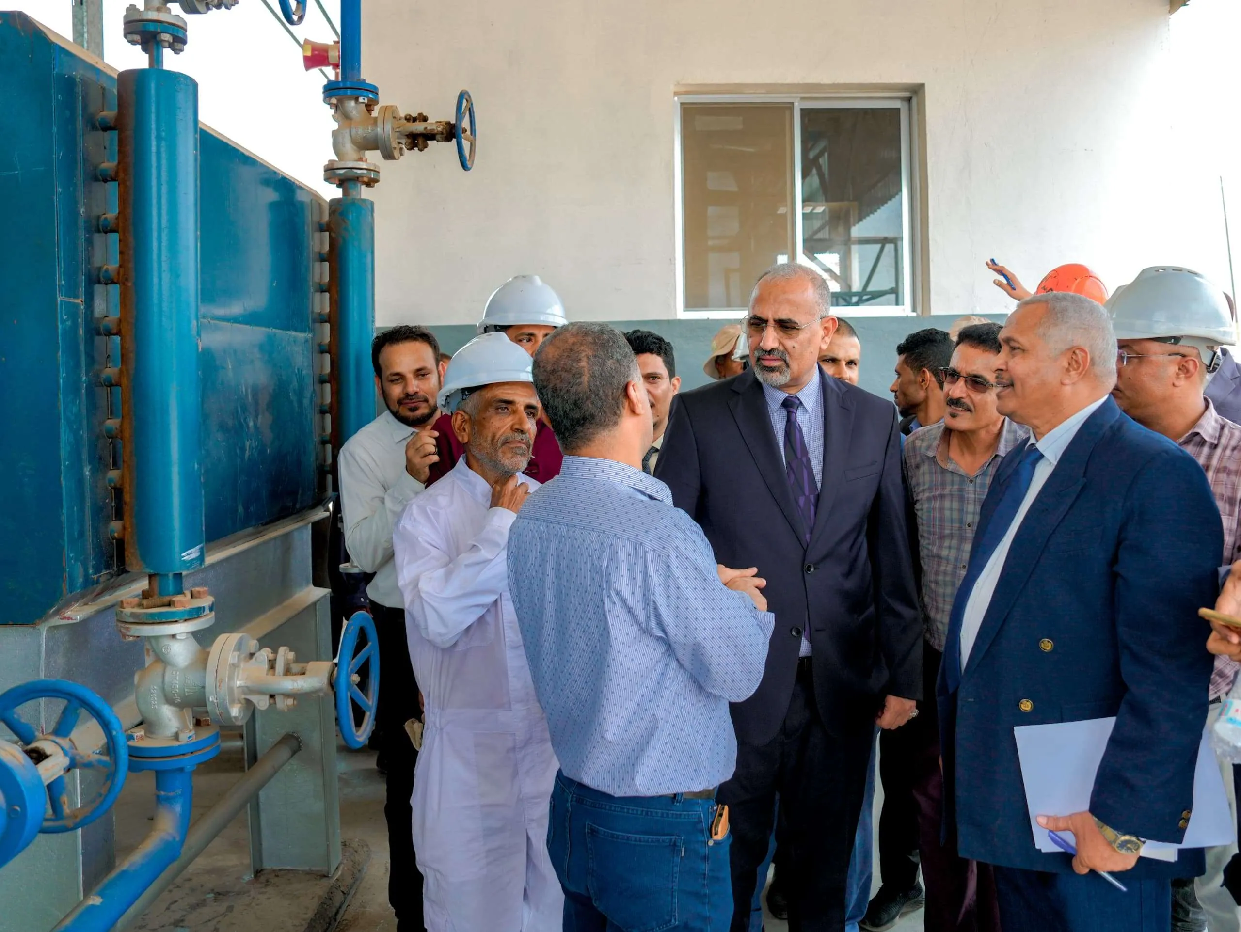 President Al-Zubaidi Inspects Ongoing Efforts to Restart Aden Refinery