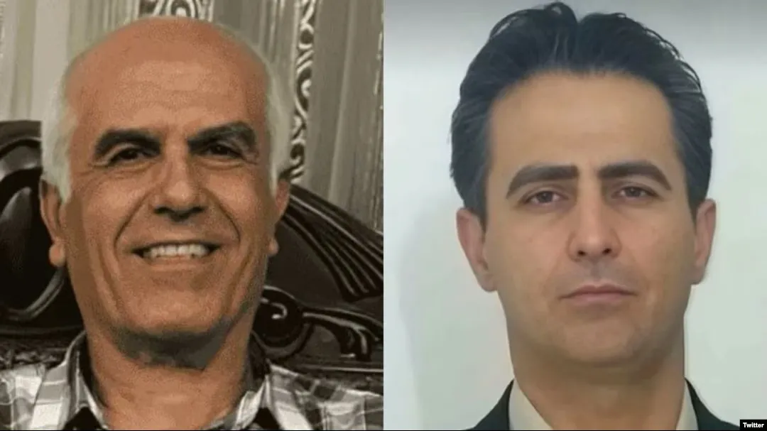 جريمة النظام الإيراني: إعدام مجاهدي خلق بهروز إحساني ومهدي حسني