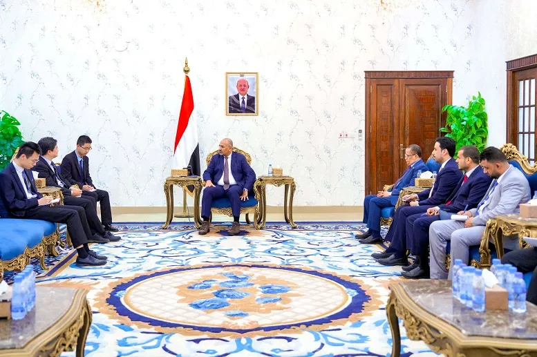 الرئيس الزُبيدي يؤكد حاجة بلادنا إلى الخبرات الصينية لإعادة تأهيل قطاع الكهرباء