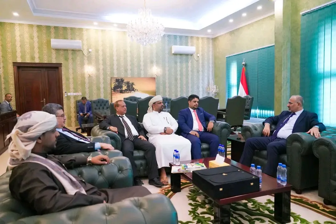 الرئيس الزُبيدي يطّلع على جهود قيادة جامعة المهرة في تطوير التعليم الأكاديمي بالمحافظة
