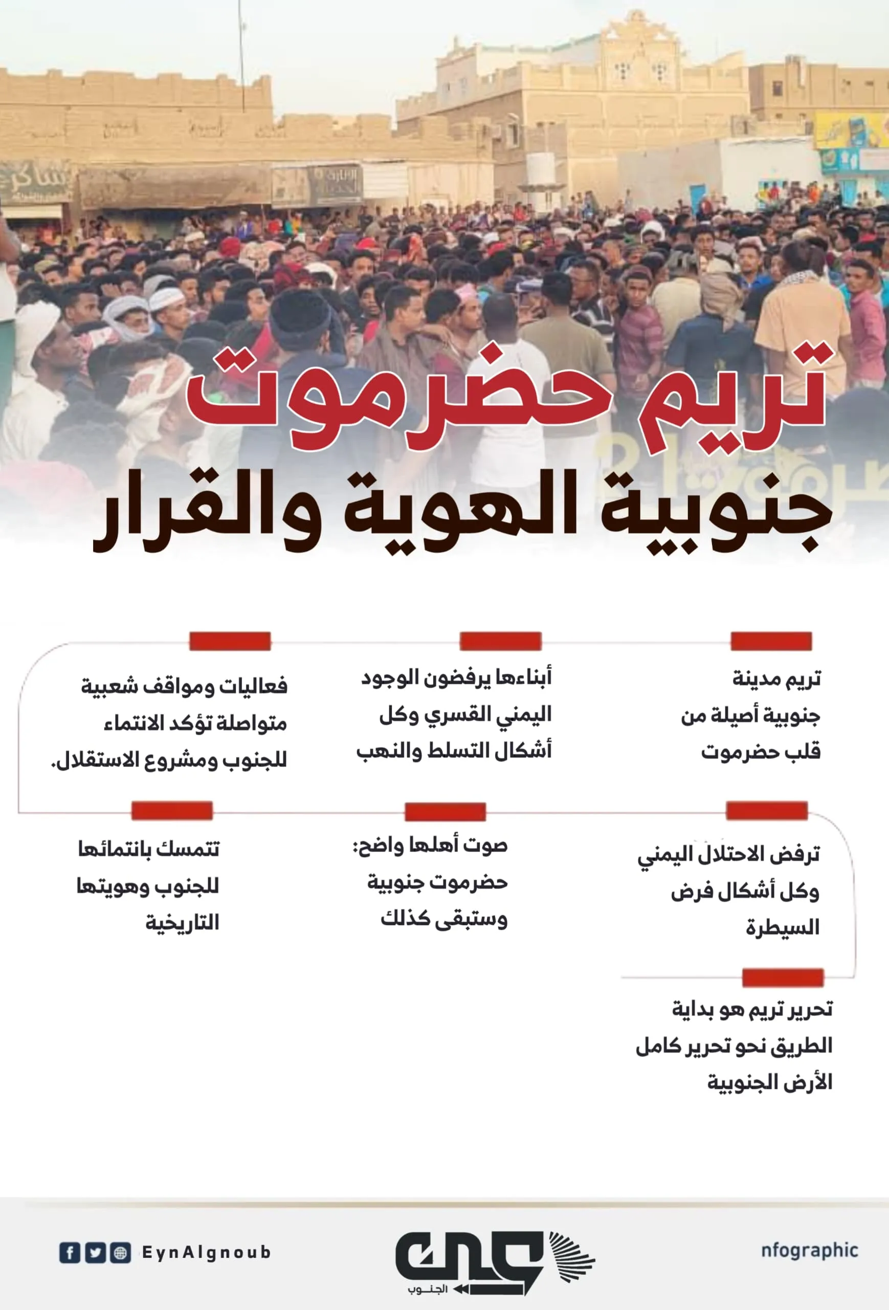 تريم حضرموت جنوبية الهوية والقرار