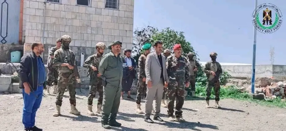 العميد الربيعي يزور حزام يافع ويُشيد بجاهزيته القتالية وإنجازاته الأمنية