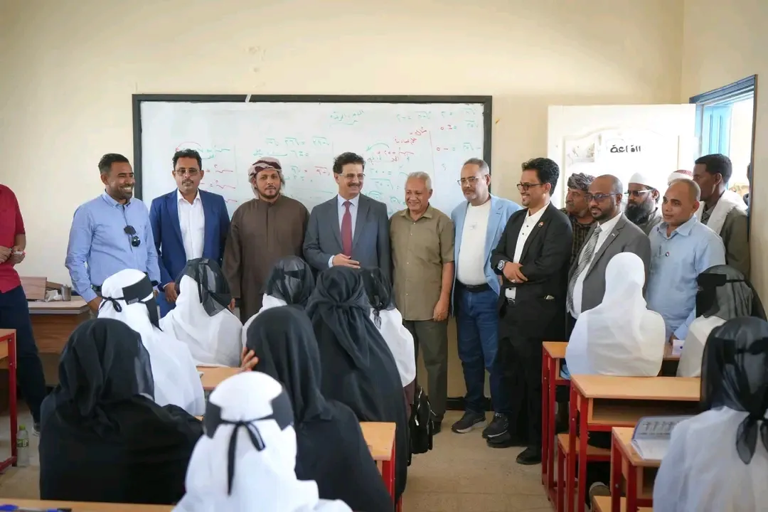 محافظ سقطرى يدشّن العام الدراسي الجديد 2025-2026م بالمحافظة