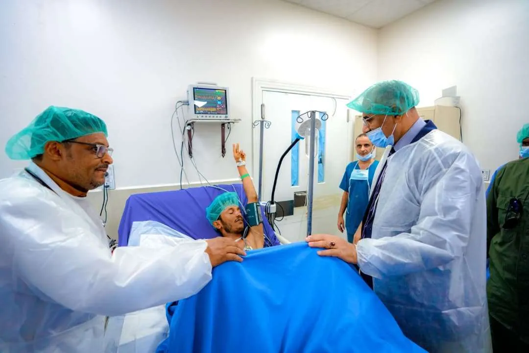 President Al-Zubaidi Inaugurates New Ward and Lays Foundation Stone for Advanced Medical Units at Aboud Military Hospital