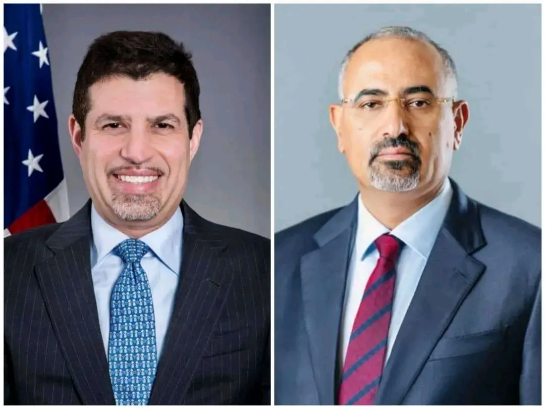 President Al-Zubaidi Discusses with U.S. Ambassador Ways to Support Reforms and Economic Recovery