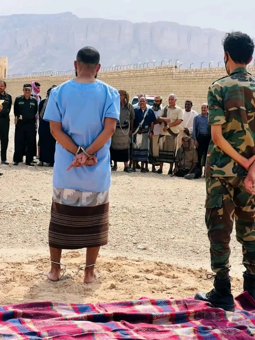 النيابة العامة بمحافظة شبوة تنفذ حكم الإعدام بحق المدان جمال عبد الناصر صالح وهيبان