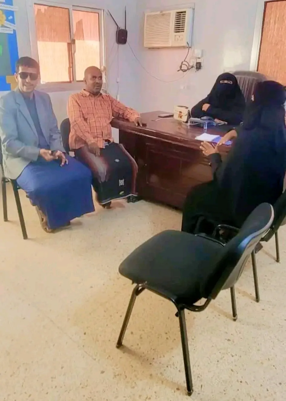 انتقالي حضرموت يبحث مع جمعية الضياء للمكفوفين النسوية آلية المشاركة في فعالية 30 نوفمبر بسيئون