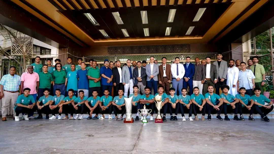 المحافظ لملس يستقبل فريق وحدة عدن المتوّج ببطولة دوري عدن الممتاز ويؤكد دعمه لاستمرار النشاط الرياضي