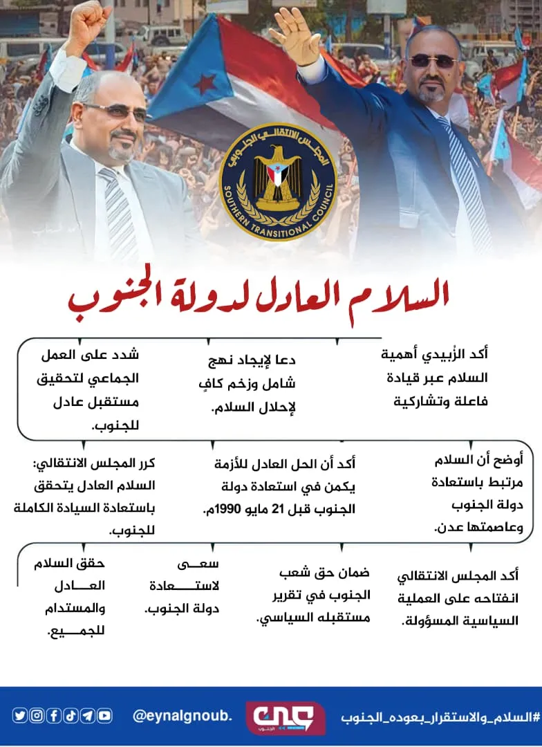 السلام العادل لدولة الجنوب