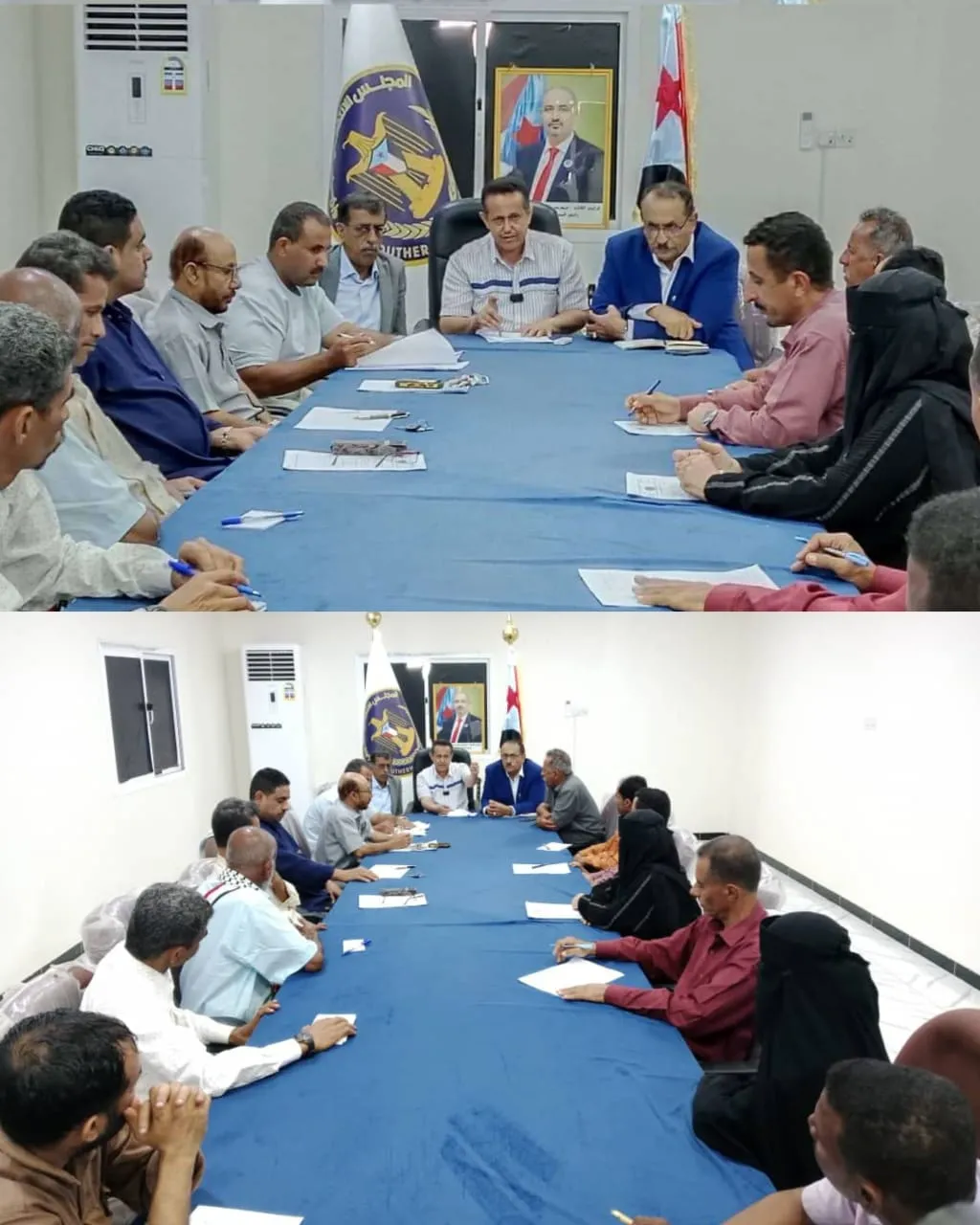 تنفيذية انتقالي لحج تجدد التفويض للرئيس الزُبيدي وترفض أي مسارات تنتقص من إرادة الجنوب