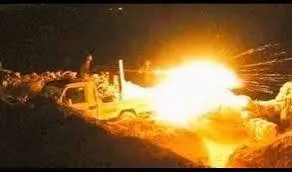 مدفعية قواتنا المسلحة الجنوبية تُسكت مصادر نيران مليشيا الحوثي في جبهة كرش الحدودية