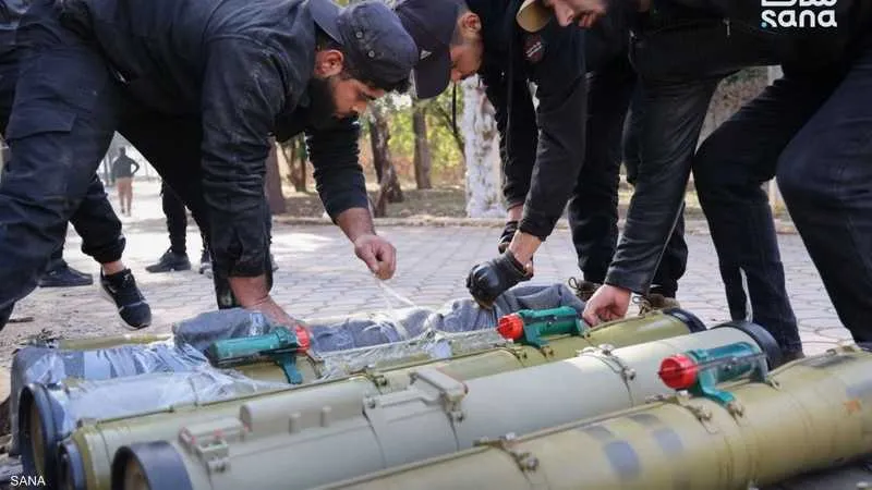 سوريا تعلن إحباط تهريب صواريخ عبر الحدود مع لبنان (صور)