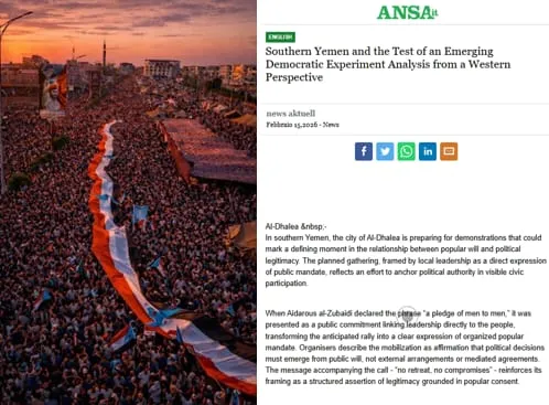 جنوب اليمن واختبار تجربة ديمقراطية ناشئة: تحليل من منظور غربي