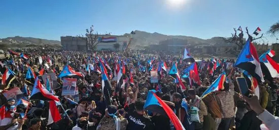 الضالع ترسم معادلة المرحلة.. مليونية الثبات والصمود والتحدي تؤكد وحدة الإرادة الجنوبية وترفع سقف المواقف السياسية