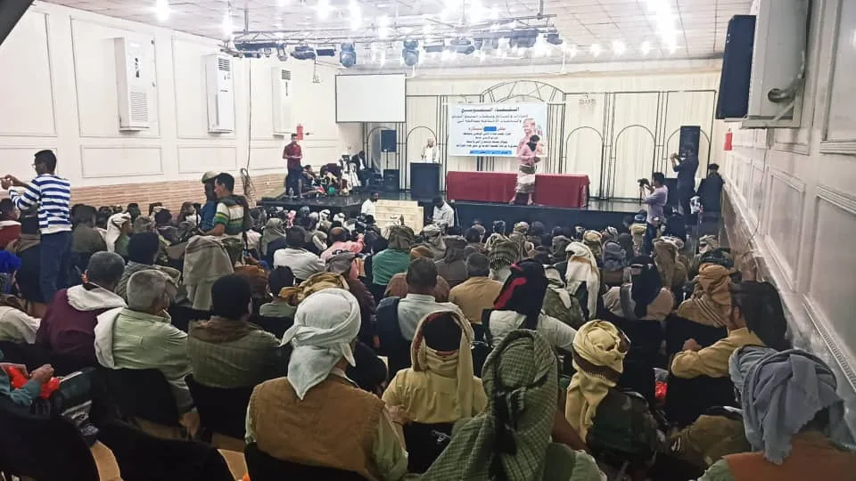 لقاء موسع في أبين يرفض قرارات تغيير قيادات الأمن الوطني بالمحافظة