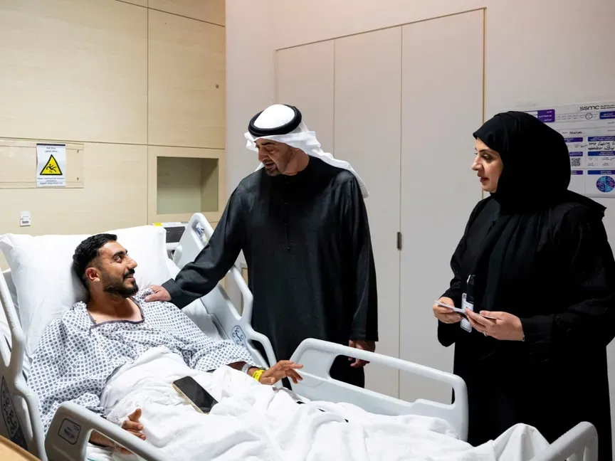 بن زايد الذي كسر حاجز الخطر ليطمئن شعبه حين ترسم الشجاعة خارطة الأمان من قلب أبوظبي