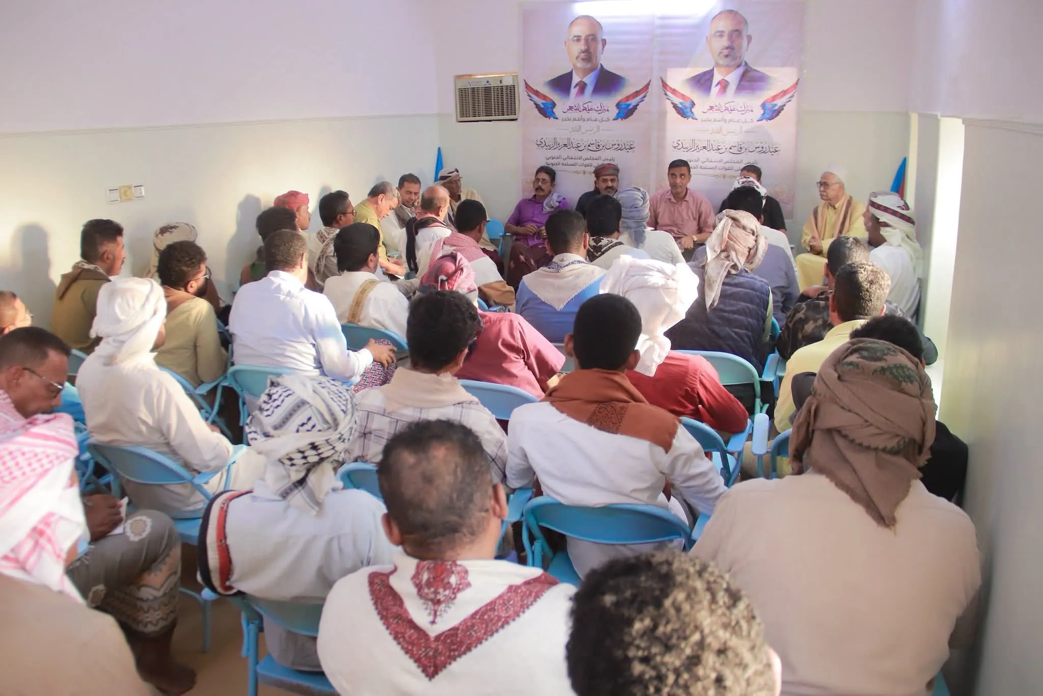 اجتماع استثنائي لقيادات المجلس الانتقالي الجنوبي في المديريات الغربية بوادي حضرموت