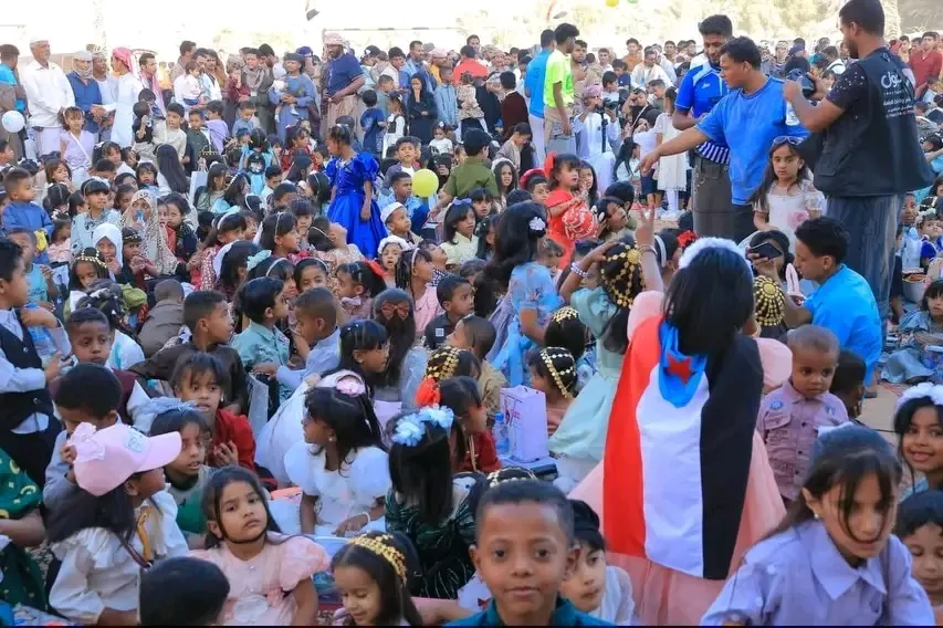 تنظيم حفل الكوبار في منطقة العنين بالقطن تحت رعاية الانتقالي