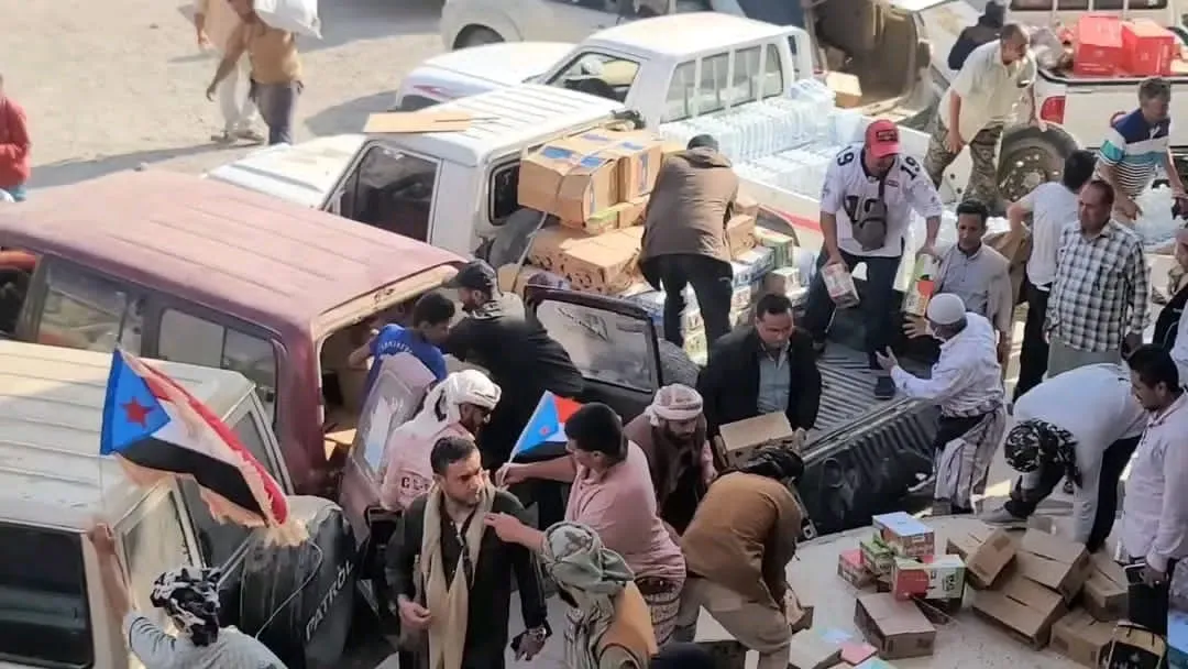 حين يتكلم الضالع بالفعل… قوافل العطاء تصل متارس الشرف