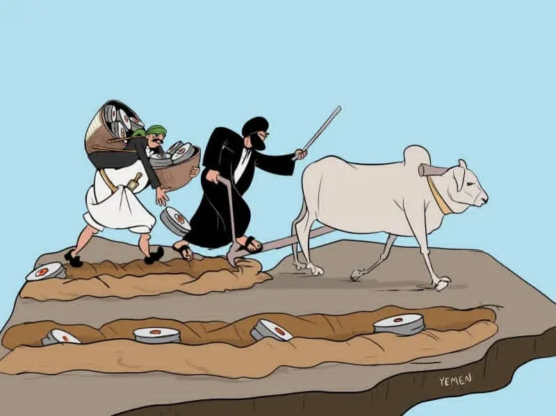 من ساحات القتال إلى طرقات القرى.. الألغام الحوثية تلاحق الأطفال