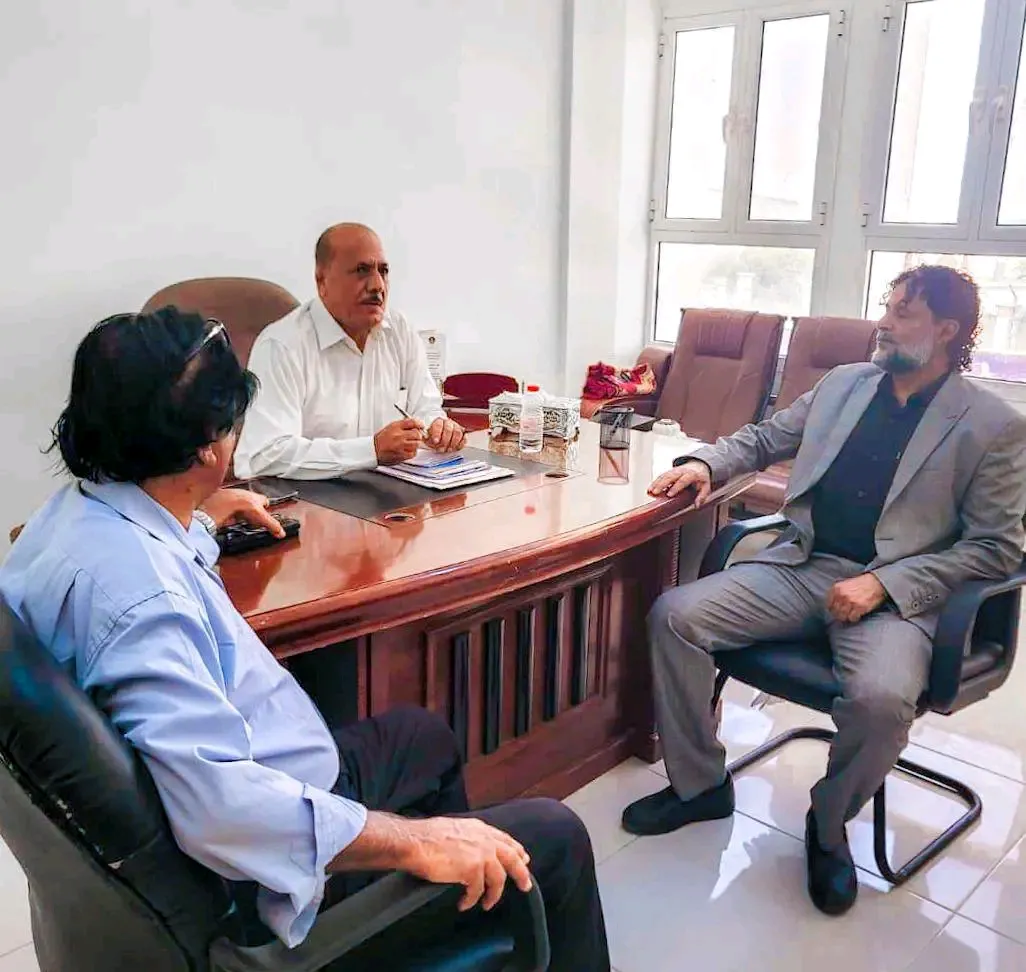 القائم بأعمال رئيس الجمعية الوطنية يستقبل القائد العام للمقاومة الجنوبية