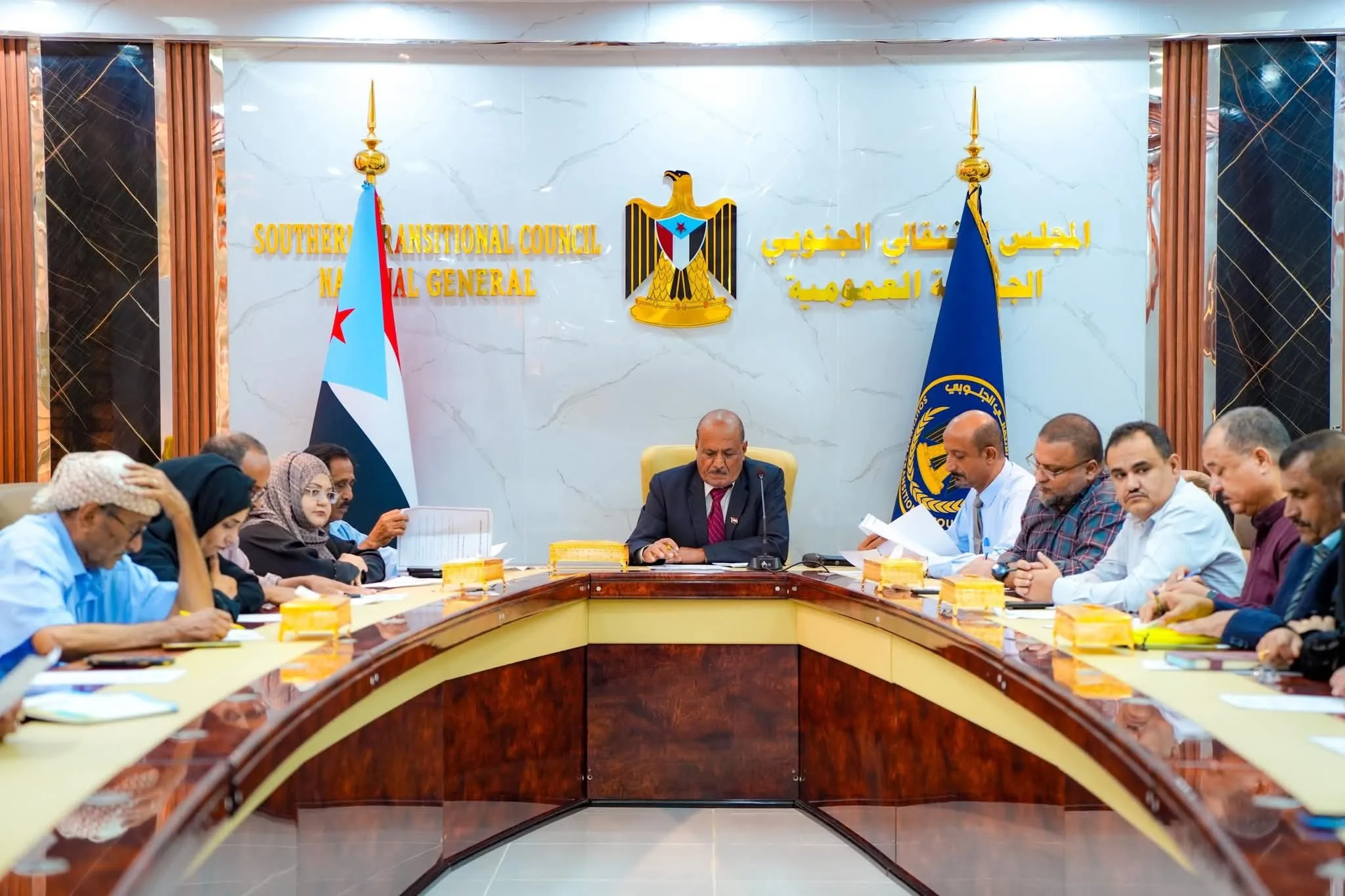 الهيئة الإدارية للجمعية الوطنية تدعو شعب الجنوب للمشاركة الواسعة في الذكرى الـ9 للتفويض الشعبي للرئيس الزُبيدي في إعلان عدن التاريخي